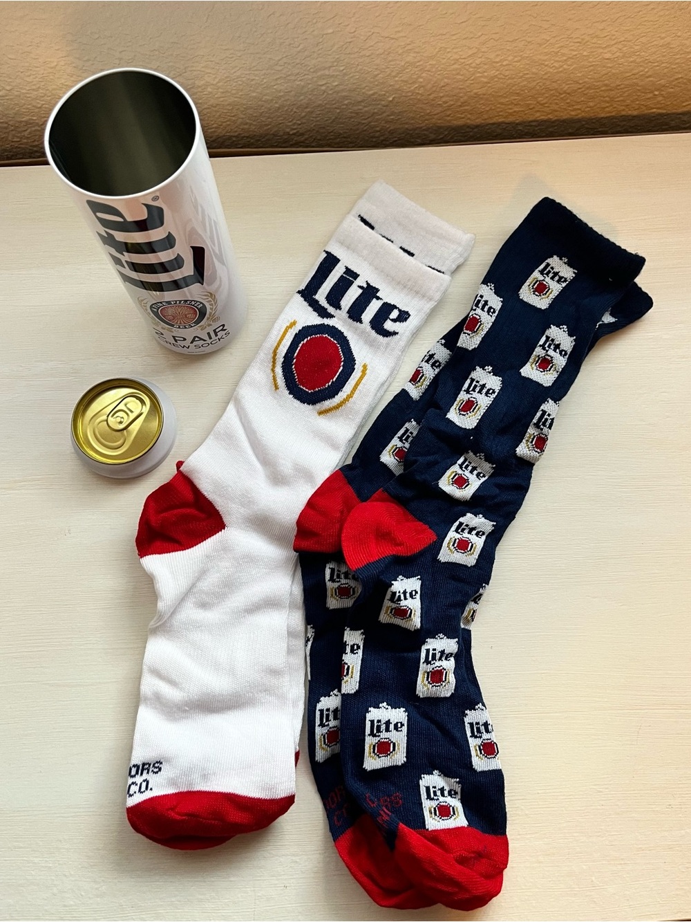 Miller Lite Socks